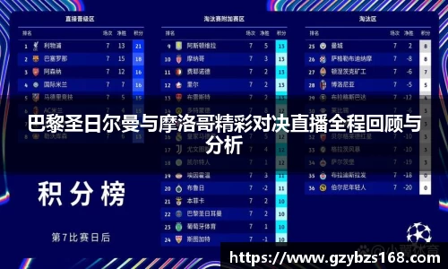 巴黎圣日尔曼与摩洛哥精彩对决直播全程回顾与分析